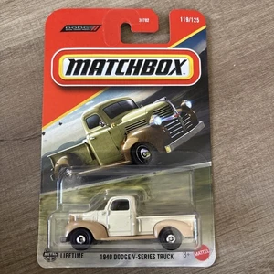 2025 Matchbox 1940 DODGE V-SERIES TRUCK 119/125 IN HAND US SELLER - Picture 1 of 5