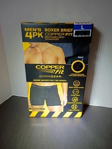 Copper Fit Herren Performance Boxershorts Gr. L Copper Infused  - Bild 1 von 4
