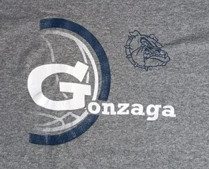 T-shirt vintage Gonzaga Bulldogs college ncaa basket - Foto 1 di 6