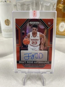 2023 Panini Prizm Draft Picks Trayce Jackson-Davis RC Red Auto /149🔥 - Picture 1 of 2