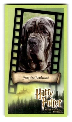 2001 Harry Potter and the Sorcerer's Stone Trading Card #49 Fang the Boarhound - Image 1 of 4
