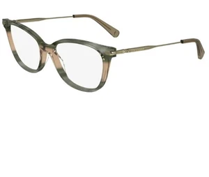 Longchamp LO2735 Eyeglasses Women Striped Green 54mm New 100% Authentic - Picture 1 of 1