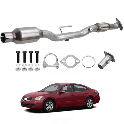 Conversor catalítico de escape com tubo flexível para 2007-2015 Nissan Altima 2.5L - Imagem 1 de 4