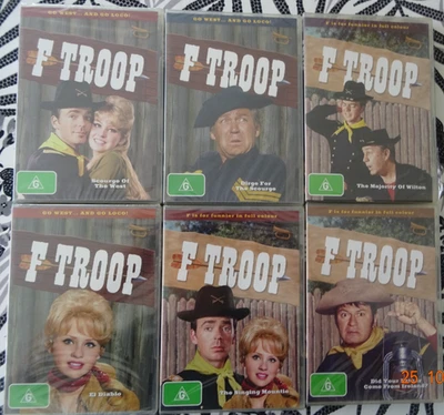 F TROOP Western Comedy TV Series 15 DVDS . 13 Brand New Sealed, 2 Opened. - image 1 of 3