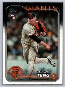 Actualización Topps 2024 #US212 Kai-Wei Teng lámina arco iris - Imagen 1 de 2