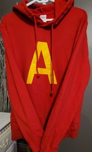 "A" Hoodie Sweatshirt Symbolize Alvin And The Chipmunks Men Size L Unisex - Picture 1 of 4