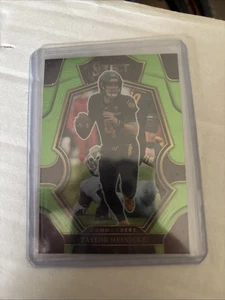 2022 Panini Select - Premier Level Taylor Heinicke #199 Neon Green Prizm /49 - Bild 1 von 2