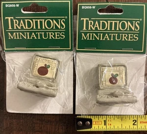 Traditions Miniatures - Apple Computer - Resin Miniatures - Lot of 2 - Brand New - Bild 1 von 3