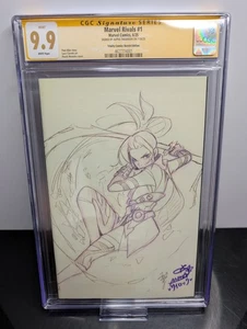 Marvel Rivals #1 SDCC 2025 CGC 9.9 Peach Momoko Sketch Variant Ltd 700 SIGNED - Picture 1 of 10