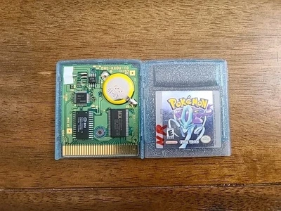 Pokemon: Crystal Version GBC (Game Boy Color, 2001) * Authentic * FREE SHIPPING  - Image 1 of 4