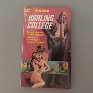 Harling College Mark Kirby Vintage Sleaze GGA Pulp Taschenbuch 1970 - Bild 1 von 7