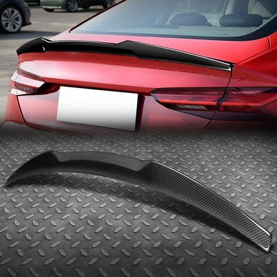 PARA 08-16 AUDI A5/QUATTRO HATCHBACK FIBRA DE CARBONO ESTILO V ALERÓN TAPA MALETERO TRASERO Foto 1 de 4