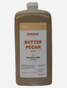 Dunkin Donuts Butter Pecan Swirl 64oz Pump Included - Picture 1 of 1