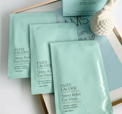 Estee Lauder Stress Relief Eye Mask Sheet (3-units) New Genuine - Image 1 of 3