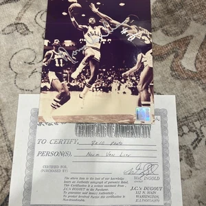 Norm Van Lier Chicago Bulls Chicago Tribune VINTAGE 8 x 10 Signed With COA - Picture 1 of 6