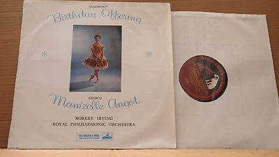 HMV CLP 1140 ED1 UK PR GLAZOUNOV BIRTHDAY OFFERING LECOCQ MAM'ZELLE ANGOT IRVING - Image 1 of 3