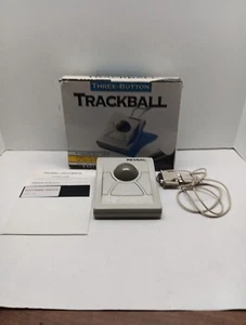 Vintage Reveal Trackball Roller Ball Mouse with 3 buttons Model RA010 - Picture 1 of 5