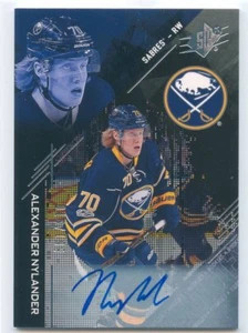 17/18 SPX ROOKIE RC AUTOGRAPH AUTO ALEXANDER NYLANDER 016/199 SABRES *51411 - Picture 1 of 1