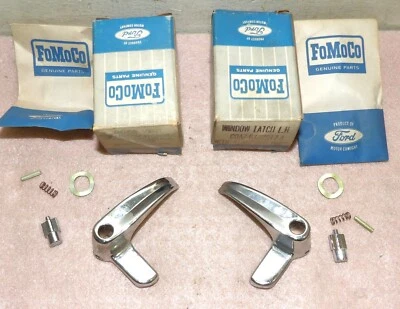 Ford Galaxie 500 XL Monterey Park Lane 1960-1962 manijas de ventana de ventilación de puerta nuevas Foto 1 de 4