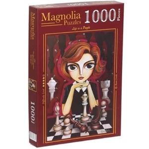 Magnolia Puzzle 1703 The Queens Gambit Romi Lerda Special Edition 1000pc Jigsaw - Picture 1 of 2