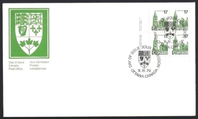 🍁Canada   #790 LLpb    "PARLIAMENT BUILDINGS"  Brand New  1979  First Day Cover - Image 1 of 2
