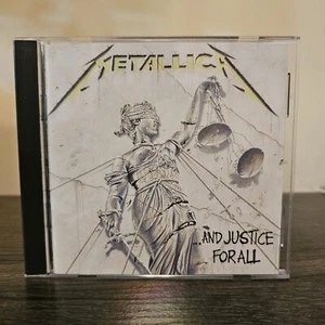 Metallica And Justice For All CD Early First PRESS! Elektra E2 60812 RARE! - Picture 1 of 4