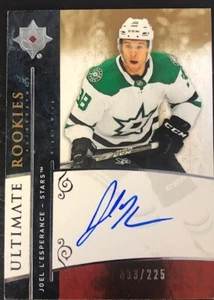 2019-2020 UPPER DECK ULTIMATE JOEL L'ESPERANCE ROOKIE RC AUTO 33/225 STARS - Picture 1 of 1