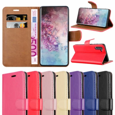 For Samsung Galaxy Note 10 Phone Case Leather Wallet Flip Folio Stand View Cover - Image 1 of 4