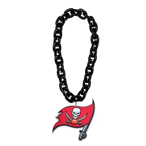 Tampa Bay Buccaneers NFL Touchdown Fan Chain 10 Inch 3D Foam Necklace Cover