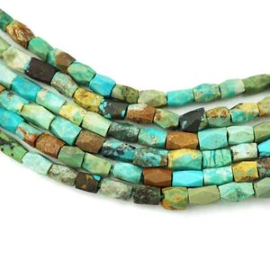 Echte Türkis Afghani Perlen (3-4 mm) Rustikal Natur Edelstein (1424F725) - Bild 1 von 8