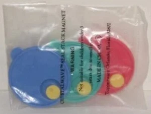 1 Tupperware Crystalwave Dichtungen Kühlschrankmagnet Mini winzige Schätze Gadget ❤️ - Bild 1 von 2