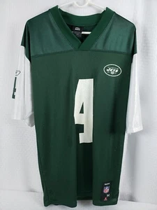 Reebok Brett Favre New York Jets Green #4 Jersey Size Medium - Picture 1 of 9