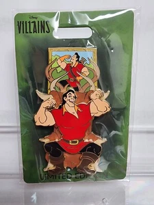 D23 Expo 2024 | LE 400 WDI MOG Disney Villains Pin: Gaston | Mickey Glendale - Imagen 1 de 1
