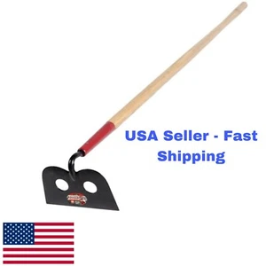 48” Hoe with Wooden Handle, NIKATTO USA STOCK - Picture 1 of 4