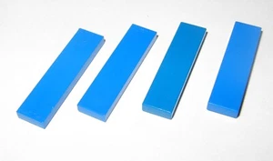 x4 LEGO Parts - BLUE Flat Tile 1x4 (2431) - Picture 1 of 2