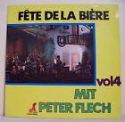 33T Mit Peter Flech Disque Lp 12 Fete De La Biere Chansons A Boire Afa 20762