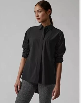 XS Athleta Urbanite Top Black NWOT - image 1 of 3