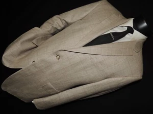 Jos A. Bank Executive Men's Linen silk & wool  jacket coat 44 R MINT - Picture 1 of 7