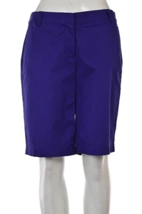 J Crew Bermuda Shorts Size 4 Purple Solid Walking Casual Cotton Dress - Picture 1 of 4