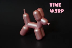 HELLROSA BALLON HUND 2,5" PVC FIGUR - Bild 1 von 2