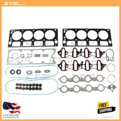 Head Gasket Set For 2001-2003 Chevy Silverado 2500 HD Multi-Layered 8 Cyl 6.0L Foto 1 de 4