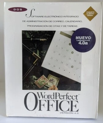 Vintage Word Perfect Office Client Pack 3.5 Diskettes Version 4.0 DOS - Image 1 of 4