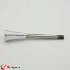 Palanca inclinable de columna de aluminio Flashpower Billet 6061 con perilla pulida de espejo - Imagen 1 de 1
