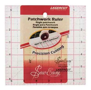 Quilting Patchwork Sewing Template SQUARE 6.5x6.5 Inch Sew Easy - Picture 1 of 1