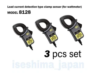 KYORITSU [MODEL8128] Load Current Detection Clamp Sensor x 3pcs (for Wattmeter) - Picture 1 of 1
