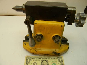 (MCS?) Metal Lathe Tail Stock, 6 1/4 in. drop from point to base - Picture 1 of 7