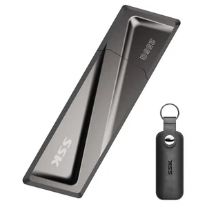 SSD Laufwerk 256GB Zinklegierung High Speed bis 550MB/s tragbar USB-C - Bild 1 von 10
