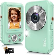 Digital Camera, Bofypoo Compact Camera FHD 1080P 44MP, Vlogging Camera with 16X