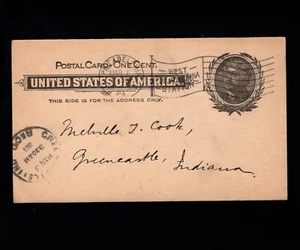 American Journal Pharmacy H Kramer Thanks Insect Development 1903 Postal Card 4A - Picture 1 of 2