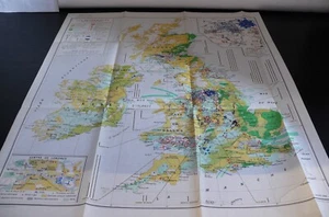 Carte Iles Britanniques Présidence du Conseil Carte n° 61 Carte Economique - Bild 1 von 12